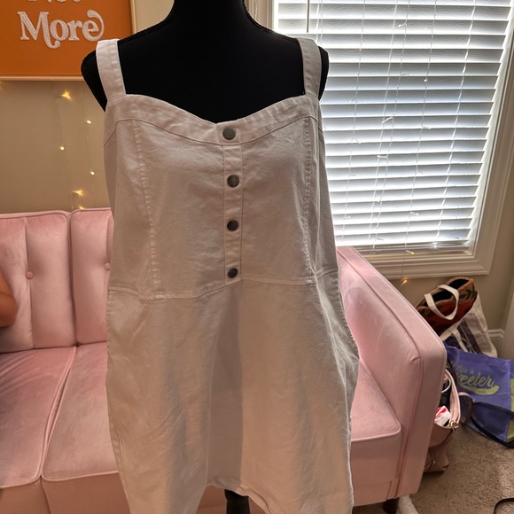 Rue21 Dresses & Skirts - Plus Size 3X Rue 21 White Denim Dress